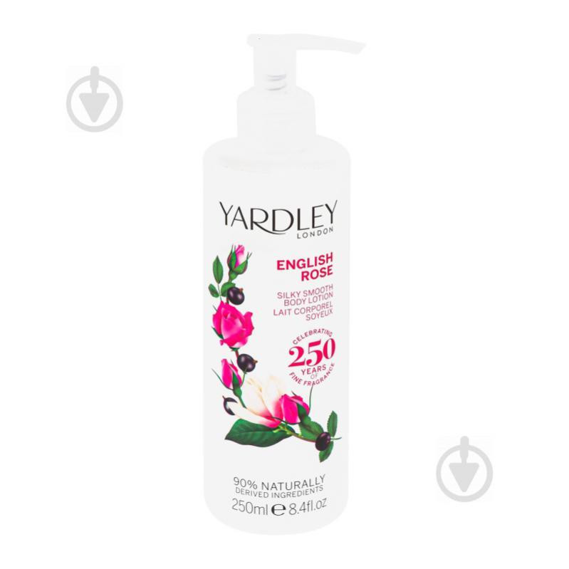 Yardley Лосьон для тела  English Rose 250 мл (5060322952161) - зображення 1