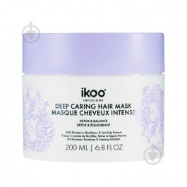   ikoo Маска  deep caring hair mask "ДЕТОКС та БАЛАНС" 200 мл