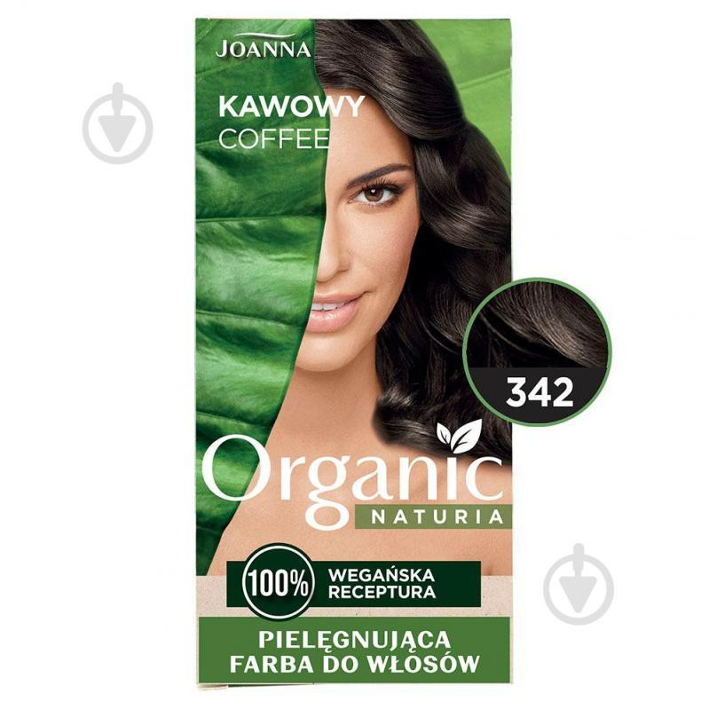 Joanna Фарба для волосся  Naturia Organic-Vege Naturia Organic-Vege 342 кава 100 мл - зображення 1