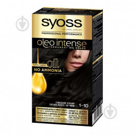   Syoss Краска  Oleo Intense №1-10 глубокий черный 115 мл (1738308)