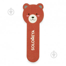   Solomeya Маникюрная пилочка  Little Bear Nail File Bear Медвежонок для натуральных и искусственных ногтей 180