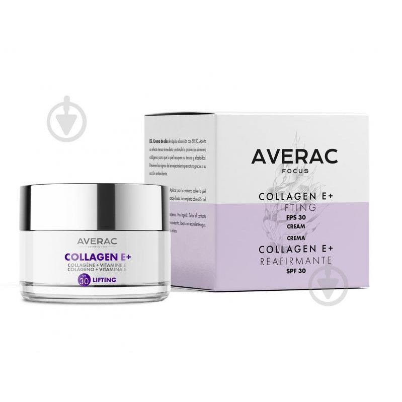 Averac Денний ліфтинг-крем  Focus Collagen E+ SPF30 з колагеном, 50 мл - зображення 1