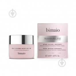   Bimaio Восстанавливающий ночной крем для лица  Time Reverse Night Cream 50 мл (8436044674075)