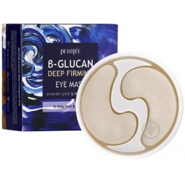   Petitfee B-Glucan Deep Firming Eye Mask Супер зміцнюють патчі для очей з бета-глюканом 60 шт.