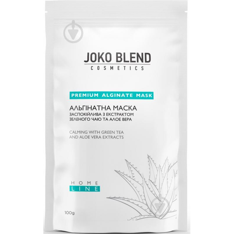 Joko Blend Альгінатна маска заспокійлива з екстрактом зеленого чаю і алое вера  100 г - зображення 1