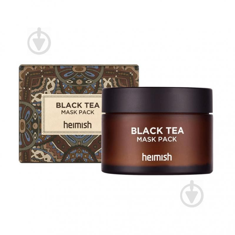 Heimish -  Black Tea Mask Pack - Маска с экстрактом черного чая - 110ml (8809481760906) - зображення 1