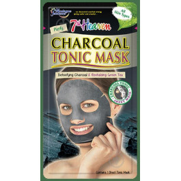   7th Heaven Тканевая маска для лица  Charcoal Tonic Sheet Mask Древесный уголь, 23 г (83800044108)