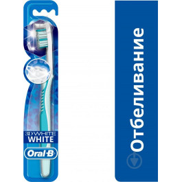   Oral-B Зубная щетка  3D White Отбеливание средней жесткости