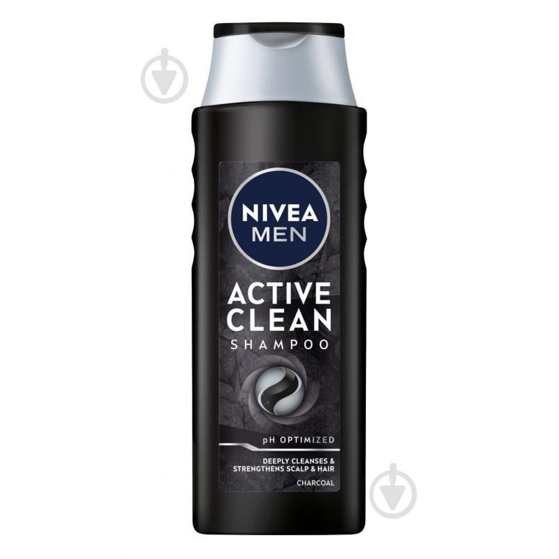 Nivea Шампунь  Men Сила вугілля, для чоловіків, 400 мл - зображення 1