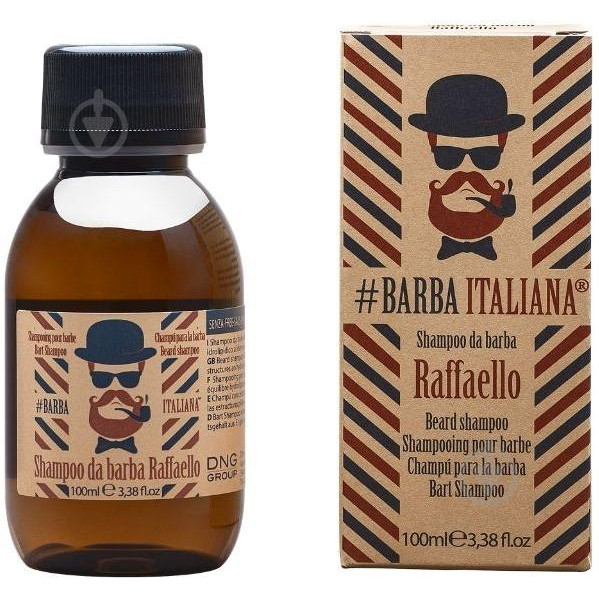 Barba Italiana Шампунь для бороды RAFFAELLO 100 мл. - зображення 1