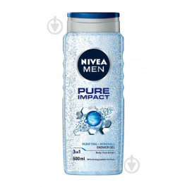   Nivea Гель для душу  MEN Pure Impact 500 мл