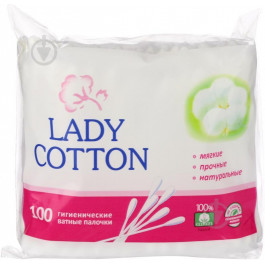   Lady Cotton Ватные палочки  100 шт. (мягкая)