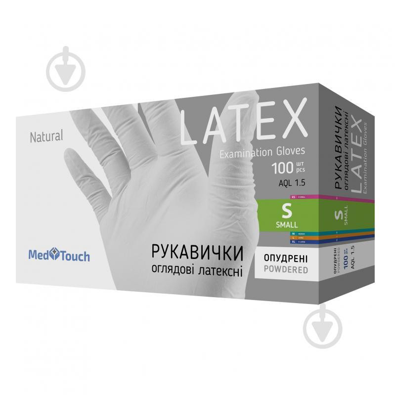 MedTouch Рукавички медичні  оглядові L 100 шт./уп. - зображення 1