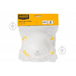   Hardy Напівмаска  FFP1 норма EN149 CAT III CE 2 шт. 1500-730002