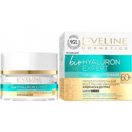 Eveline Ультра-увлажняющий крем-концентрат для лица  Cosmetics Bio Hyaluron Expert 60+ 50 мл (5903416007098)