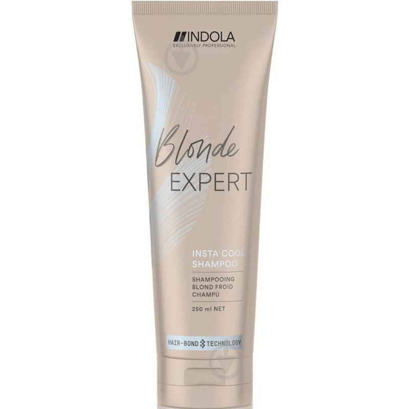 INDOLA Шампунь  Blonde Expert Care Insta Cool для Нейтралізації та догляду за Світлим волоссям 250 мл (4045 - зображення 1