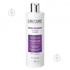 HIPERTIN Шампунь для сивого та світлого волосся  Linecure Vegan Silver 300 мл (8430190046793)
