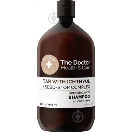 Домашний доктор Домашній Лікар The Doctor Health & Care Tar with Ichthyol + Sebo-Stop complex Шампунь дьогтярний з і