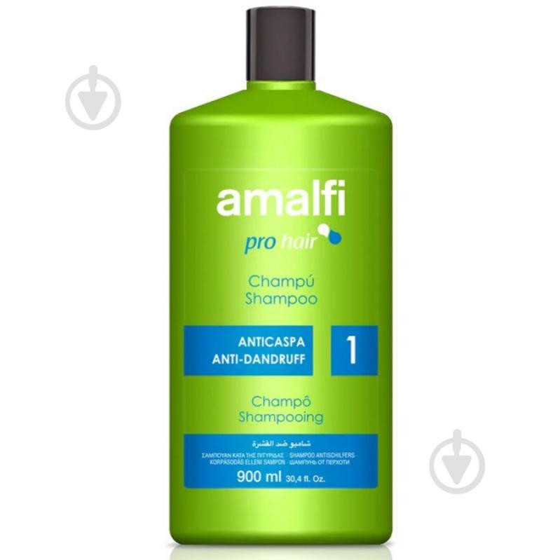 Amalfi Шампунь  Anticaspa Anti-Dandruff против перхоти 900 мл (8414227659477) - зображення 1