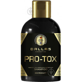 Dallas cosmetics Шампунь для восстановления структуры волос  Hair Pro-tox с коллагеном и гиалуроновой кислотой 1 л (4