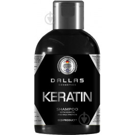   Dallas cosmetics Шампунь  Keratin с кератином и молочным протеином 1 л (4260637723345)