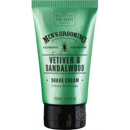   Scottish Fine Soaps Vetiver & Sandalwood Shave Cream Крем для гоління 150 мл