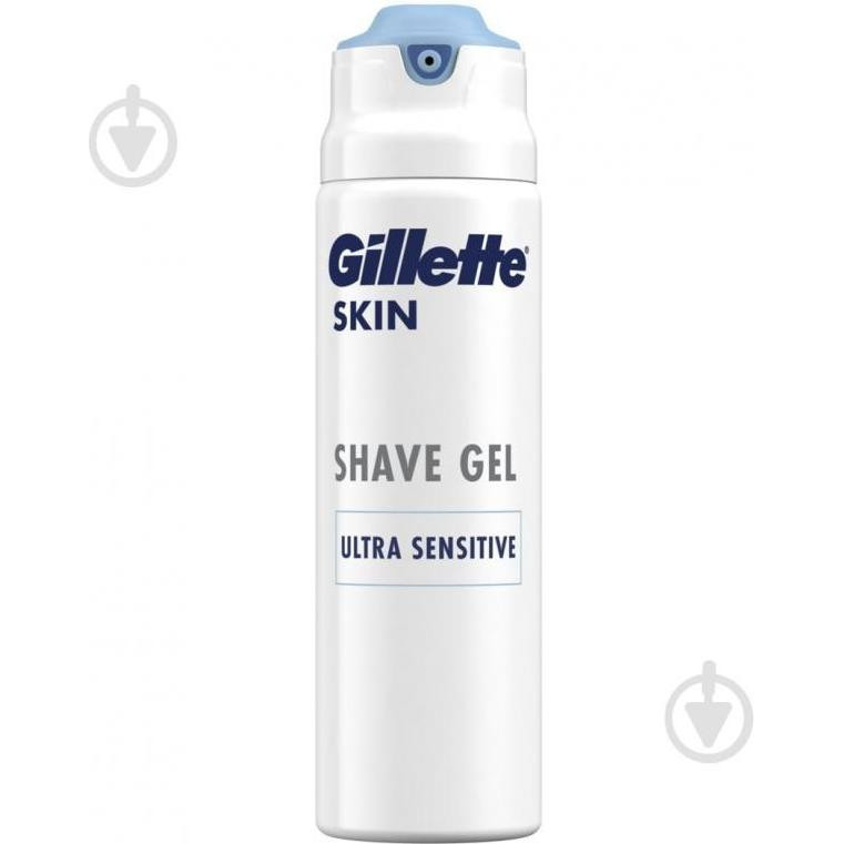 Gillette Гель для гоління  Skin Ultra Sensitive 200 мл (7702018604104) - зображення 1