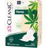 Cleanic Прокладки  Naturals Organic Cotton Hemp Night, 10 шт (5900095035282) - зображення 1