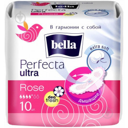   Bella Прокладки гігієнічні  Perfecta Ultra Deo Fresh Rose normal 10 шт.