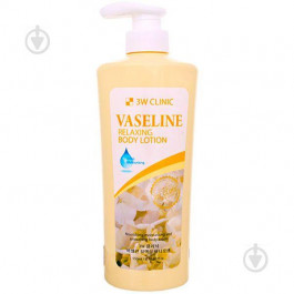   3W CLINIC Лосьйон для тіла з вазеліном  Vaseline Relaxing Body Lotion 550 мл (8809563060092)