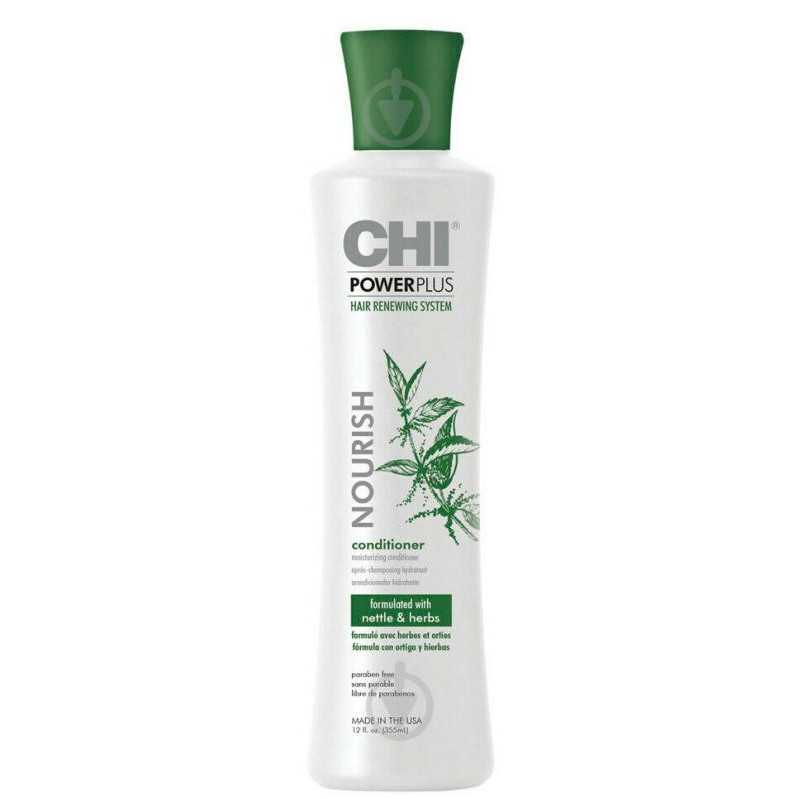 CHI Кондиціонер  Power Plus Nourish Conditioner для зміцнення волосся 355 мл (633911789223) - зображення 1