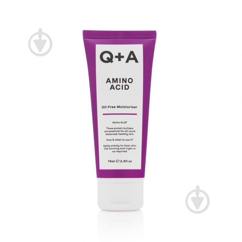 Q+A - Amino Acid Oil-Free Moisturiser - Зволожувальний крем з амінокислотами без вмісту олій - 75ml - зображення 1