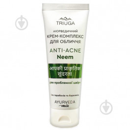   Triuga Herbal Крем-комплекс для лица  Anti-Acne Neem Аюрведический для проблемной кожи 75 мл (4820164641590)