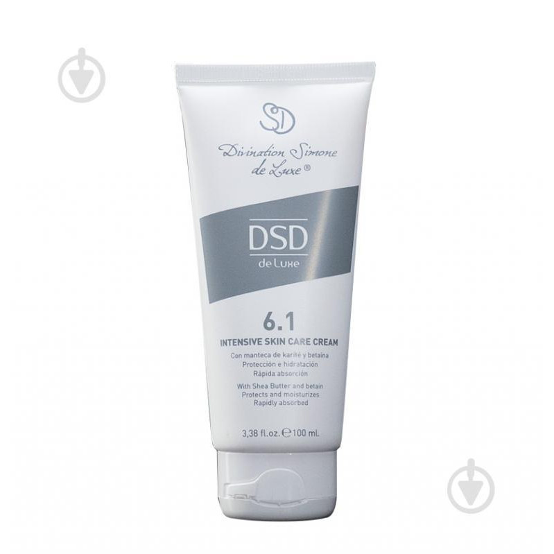 DSD de Luxe Крем  6.1 Intensive Skin Care Cream для захисту та зволоження рук та тіла 100 мл (8437011863997) - зображення 1