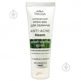   Triuga Herbal Ночной крем-SOS для лица  Anti-Acne Neem Аюрведеский 75 мл (4820164641583)