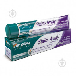 Himalaya Herbals Отбеливающая зубная паста  Stain-Away против пятен 75 г (6297000713977)