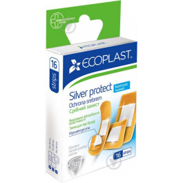   Ecoplast Лейкопластир  Срібний захист нестерильні 16 шт.