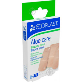   Ecoplast Набір пластирів ECOPLAST Захист алое нестерильні 16 шт.