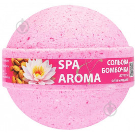   BIOTON Сольова бомбочка для ванни  Spa&Aroma Лотос та олія Мигдалю 200 г (4820026156101)