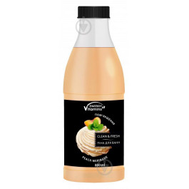   Energy of Vitamins Пена для ванн  Peach meringue 800 мл (0517) (4820074620517)