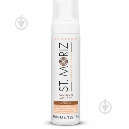 St. Moriz Автобронзант-мусс  Pro Medium 200 мл (5060427350244) - зображення 1