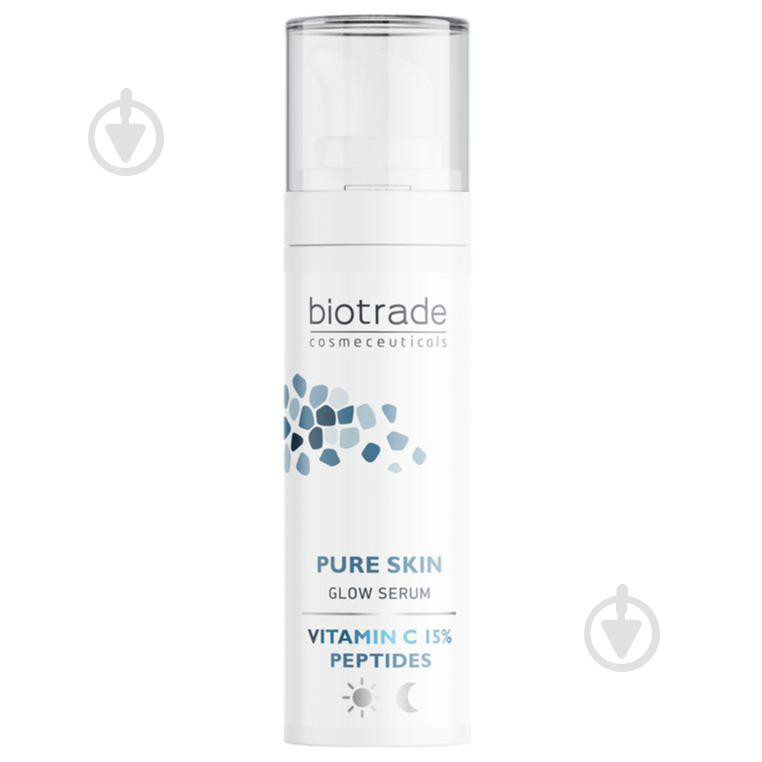 Biotrade Сироватка  Pure Skin з Вітаміном з 15% та Пептидами для сяйва шкіри 30 мл (3800221842246) - зображення 1