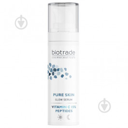   Biotrade Сироватка  Pure Skin з Вітаміном з 15% та Пептидами для сяйва шкіри 30 мл (3800221842246)