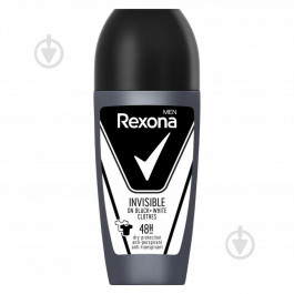   Rexona Антиперспірант для чоловіків  Невидимий на чорному та білому (кульковий) 50 мл (21145404)