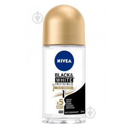   Nivea Антиперспірант для жінок  Чорне та біле Гладкий шовк 50 мл (83784)