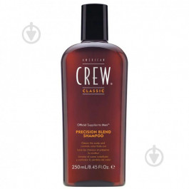   American Crew Шампунь  Precision Blend Shampoo для волос после маскировки седины 250 мл (669316068991)