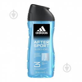   Adidas Гель-шампунь  NEW After Sport 3 в 1 250 мл