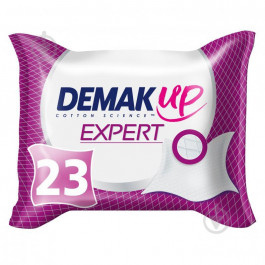   Demakup Вологі серветки  Expert для обличчя 23 шт (3133200091633)