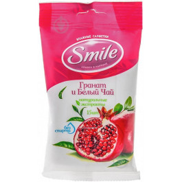   Smile Вологі серветки  Лісові ягоди 15 шт. (4620005731943)