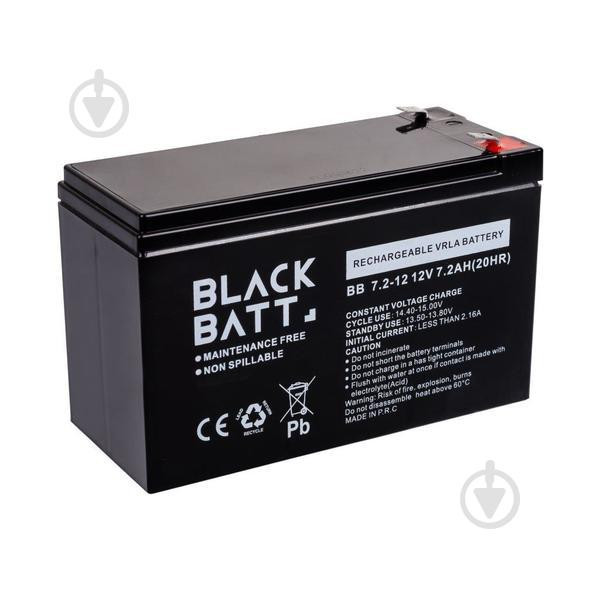 Blackbatt BB 12V 7.2Ah AGM - зображення 1